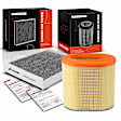 APEAF828 Engine & Activated Carbon Cabin Air Filter