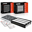 APEAF848 Engine & Activated Carbon Cabin Air Filter