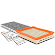 APEAF854 Engine & Activated Carbon Cabin Air Filter