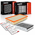 APEAF876 Engine & Activated Carbon Cabin Air Filter