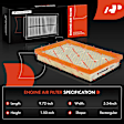 APEAF878 Engine & Activated Carbon Cabin Air Filter