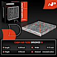 APEAF903 Engine & Activated Carbon Cabin Air Filter