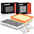 APEAF931 3 Pcs Engine & Activated Carbon Cabin Air Filter