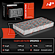 APEAF931 3 Pcs Engine & Activated Carbon Cabin Air Filter
