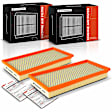APEAF937 2 Pcs Engine Air Filter