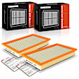 APEAF939 2 Pcs Engine Air Filter