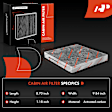APEAF950 Engine & Activated Carbon Cabin Air Filter