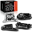APEM013 4-Pc Front and Rear Engine Motor & Transmission & Torque Strut Mount Kit