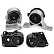 APEM049 4-Pc Front and Rear Engine Motor & Transmission Mount Kit