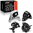 APEM070 4-Pc Front and Rear Engine Motor & Transmission Mount Kit