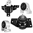 APEM073 4-Pc Front and Rear Engine Motor & Transmission Mount Kit