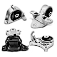 APEM077 4-Pc Engine Motor & Transmission Mount Kit