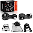 APEM092 5-Pc Front and Rear Engine Motor & Transmission Mount Kit