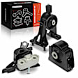 APEM1180 3-Pc Front and Rear Engine Motor Mount Kit