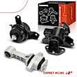 APEM1211 3-Pc Front Engine Motor & Transmission Mount Kit
