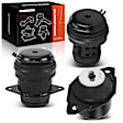 APEM1240 3-Pc Front and Rear Engine Motor & Transmission Mount Kit