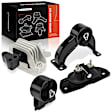 APEM1289 4-Pc Front and Rear Engine Motor & Transmission Mount Kit