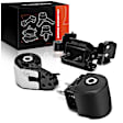 APEM1291 3-Pc Front and Rear Engine Motor & Transmission Mount Kit
