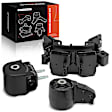 APEM1296 3-Pc Front and Rear Engine Motor & Automatic Transmission Mount Kit