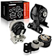 2010 Ford Edge - Front and Rear, Driver and Passenger Side Motor Mount, Automatic Transaxle, It fits the model With Automatic Transmission
