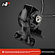 2010 Ford Edge - Front and Rear, Driver and Passenger Side Motor Mount, Automatic Transaxle, It fits the model With Automatic Transmission