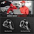 APEM135 2-Pc Front Engine Motor Mount Kit