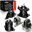 APEM1407 5-Pc Front and Rear Engine Motor & Transmission Mount Kit