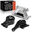 APEM1502 3-Pc Front and Rear Engine & Automatic Transmission Mount Kit
