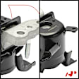 2016 Toyota Corolla - Front, Passenger Side Motor Mount, Naturally Aspirated, Sedan
