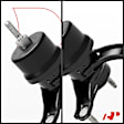 APEM1700 Front Passenger Engine Motor Mount