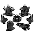 APEM226 7-Pc Front and Rear Engine Motor & Transmission Mount Kit