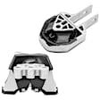 APEM229 2-Pc Front and Rear Engine Motor Mount Kit