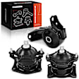 APEM241 3-Pc Front and Rear Engine Motor Mount Kit