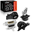 APEM286 4-Pc Front and Rear Engine Motor Mount & Transmission Mount Kit