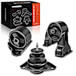 APEM325 3-Pc Front and Rear Engine Motor Mount Kit