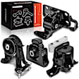 APEM360 4-Pc Front and Rear Engine Motor Mount Kit
