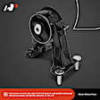 APEM360 4-Pc Front and Rear Engine Motor Mount Kit