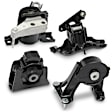 APEM361 4-Pc Front and Rear Engine Motor & Transmission Mount Kit
