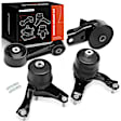 2012 Toyota Highlander - 4-Pc Driver and Passenger Side Engine Motor & Transmission Mount Kit