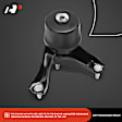 2012 Toyota Highlander - 4-Pc Driver and Passenger Side Engine Motor & Transmission Mount Kit