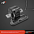 2012 Chrysler 200 - Front and Rear Motor Mount, Naturally Aspirated, Automatic Transaxle, Naturally Aspirated; Mounts on Motor, Transmission or Engine Torque Strut