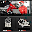 APEM454 2-Pc Front Engine Motor Mount & Transmission Mount Kit