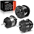APEM481 3-Pc Front and Rear Engine Motor & Transmission Mount Kit