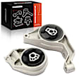 APEM553 2-Pc Front and Rear Transmission Mount Kit