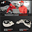 APEM553 2-Pc Front and Rear Transmission Mount Kit
