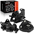 APEM591 3-Pc Front and Rear Transmission Mount Kit