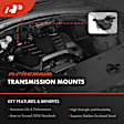 APEM591 3-Pc Front and Rear Transmission Mount Kit