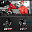 APEM622 2-Pc Front, Passenger Side Engine Mount & Transmission Mount Kit
