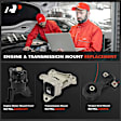 APEM626 3-Pc Front Engine Motor & Transmission Mount & Torque Strut Mount Kit