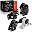 APEM796 4-Pc Front and Rear Engine Motor & Transmission Mount Kit